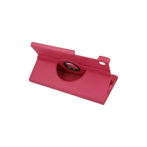 Samsung Galaxy T220 Tab A7 Lite 8.7 Kılıf 360 Tablet Deri Kılıf - Pembe