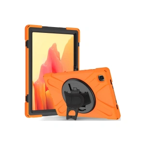 Samsung Galaxy T220 Tab A7 Lite 8.7 Kılıf Amazing Tablet Kapak - Turuncu