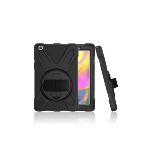 Samsung Galaxy T290 Tab A 8 Kılıf Amazing Tablet Kapak - Siyah