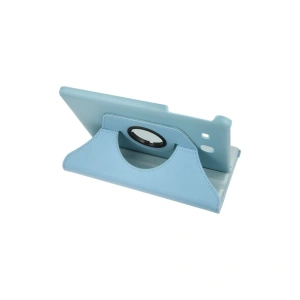 Samsung Galaxy T560 Tab E 9.7 Kılıf 360 Tablet Deri Kılıf - Turkuaz