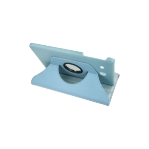 Samsung Galaxy T560 Tab E 9.7 Kılıf 360 Tablet Deri Kılıf - Turkuaz