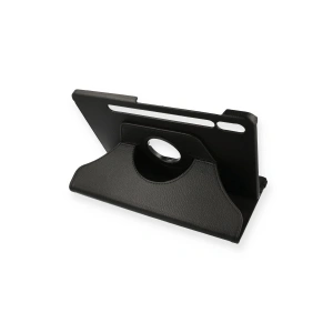 Samsung Galaxy T870 Tab S7 11 Kılıf 360 Tablet Deri Kılıf - Siyah