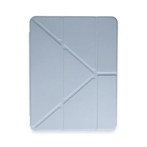 Samsung Galaxy Tab A9 Plus Kılıf Kalemlikli Mars Tablet Kılıfı - Mavi