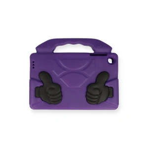 Samsung Galaxy X200 Tab A8 10.5 Kılıf Like Stantlı Tablet Silikon - Mor