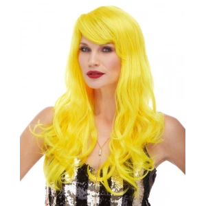 Sarı Renk Parti Peruğu