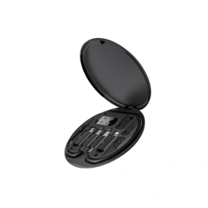 Sn06 3in1 Kablo Ve Kart Düzenleyici - Siyah