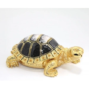 Swarovski Taşlı Kaplumbağa Figürü Model 2
