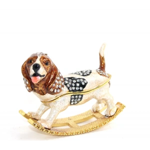 Swarovski Taşlı Tekli Köpek