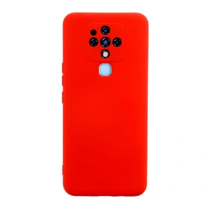 Tecno Camon 16 Kılıf Nano İçi Kadife Silikon - Kırmızı