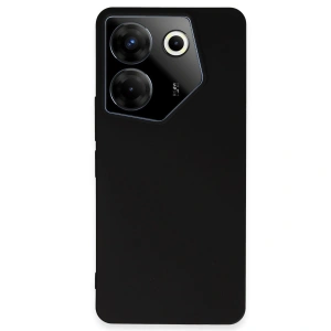 Tecno Camon 20 Pro 5g Kılıf First Silikon - Siyah