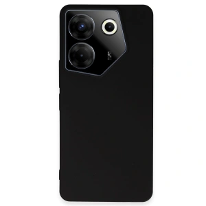 Tecno Camon 20 Pro 5g Kılıf First Silikon - Siyah