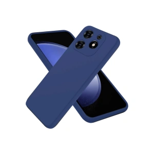 Tecno Spark Go 2024 Kılıf First Silikon - Lacivert