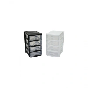 Tonton - Mini Çekmece 4 Katlı 10.3x13.9x16.6cm (5580)