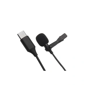 Type-c 2 Metre Double Mikrofon - Siyah