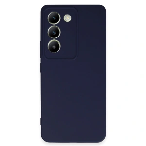 Vivo V30 Lite 4g Kılıf First Silikon - Lacivert