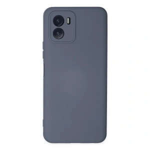 Vivo Y15s Kılıf Nano İçi Kadife Silikon - Gri