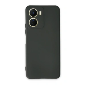 Vivo Y16 Kılıf First Silikon - Koyu Yeşil