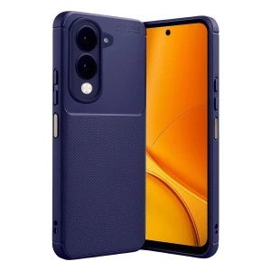 Vivo Y29s Auto Focus Karbon Kapak - Lacivert