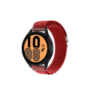 Watch 20mm Kr410 Kumaş Kordon - Kırmızı