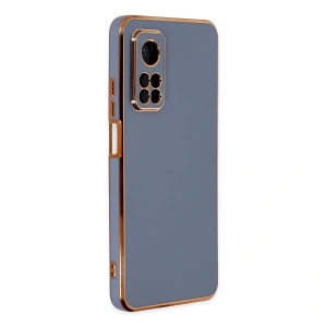 Xiaomi Mi 10t Kılıf Volet Silikon - Mavi