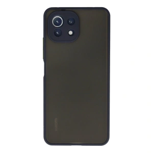 Xiaomi Mi 11 Lite Kılıf Montreal Silikon Kapak - Lacivert