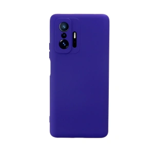 Xiaomi Mi 11t Pro Kılıf Nano İçi Kadife Silikon - Mor