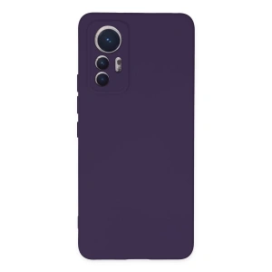 Xiaomi Mi 12 Lite Kılıf Nano İçi Kadife Silikon - Mor