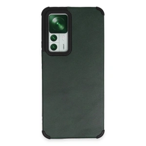 Xiaomi Mi 12t Kılıf Loop Deri Silikon - Yeşil