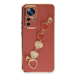 Xiaomi Mi 12t Pro Kılıf Esila Silikon - Kırmızı