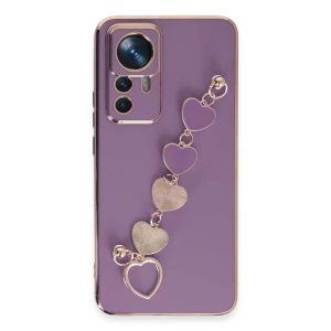 Xiaomi Mi 12t Pro Kılıf Esila Silikon - Mor