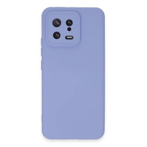 Xiaomi Mi 13 Kılıf Nano İçi Kadife Silikon - Lila