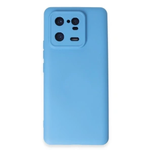 Xiaomi Mi 13 Pro Kılıf Nano İçi Kadife Silikon - Mavi