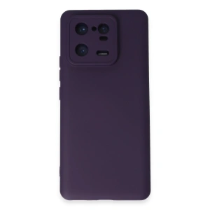 Xiaomi Mi 13 Pro Kılıf Nano İçi Kadife Silikon - Mor