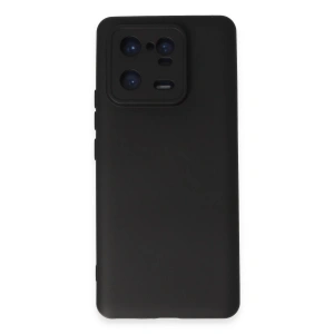 Xiaomi Mi 13 Pro Kılıf Nano İçi Kadife Silikon - Siyah