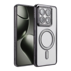 Xiaomi Mi 14t Pro Joke Simli Magneticsafe Kılıf - Siyah