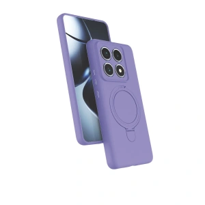 Xiaomi Mi 14t Pro Regal Magsafe Standlı Kapak - Lila