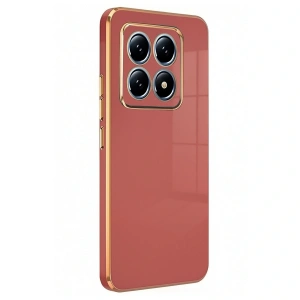 Xiaomi Mi 14t Pro Volet Silikon - Kırmızı