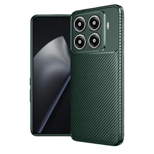 Xiaomi Mi 15t Pro Auto Focus Karbon Kapak - Koyu Yeşil