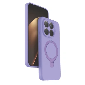 Xiaomi Mi 15t Pro Regal Magsafe Standlı Kapak - Lila