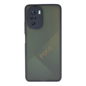 Xiaomi Poco F3 Kılıf Montreal Silikon Kapak - Lacivert