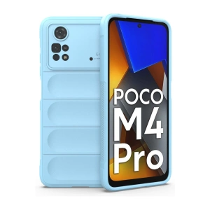 Xiaomi Poco M4 Pro 4g Kılıf Optimum Silikon - Sky Blue