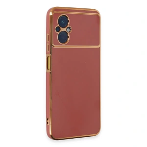 Xiaomi Poco M5 Kılıf Volet Silikon - Kırmızı