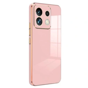 Xiaomi Poco M6 Pro 4g Kılıf Volet Silikon - Pembe