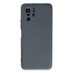 Xiaomi Poco X3 Gt Kılıf Nano İçi Kadife Silikon - Gri