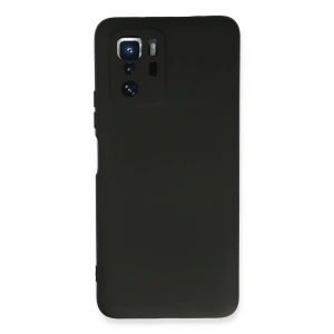 Xiaomi Poco X3 Gt Kılıf Nano İçi Kadife Silikon - Siyah