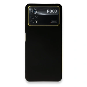 Xiaomi Poco X4 Pro 5g Kılıf First Silikon - Siyah