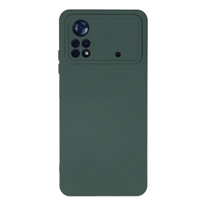 Xiaomi Poco X4 Pro 5g Kılıf Nano İçi Kadife Silikon - Koyu Yeşil