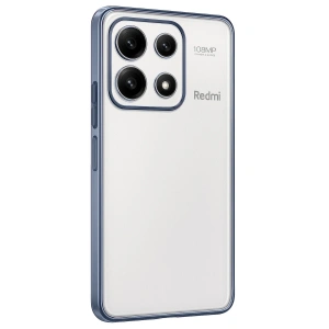 Xiaomi Poco X6 Pro Kılıf Razer Lensli Silikon - Açık Mavi