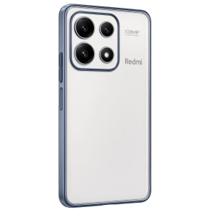 Xiaomi Poco X6 Pro Kılıf Razer Lensli Silikon - Açık Mavi