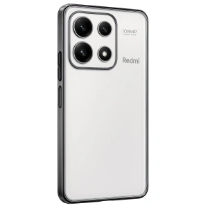 Xiaomi Poco X6 Pro Kılıf Razer Lensli Silikon - Gümüş